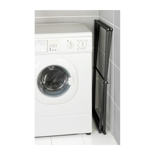 Черна сгъваема стойка за кърпи Lava - Wenko-image-3