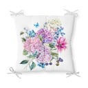 Възглавница за сядане от памучна смес Букет, 40 x 40 cm - Minimalist Cushion Covers
