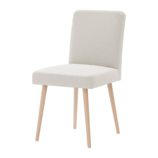Krémová židle s hnědými nohami Ted Lapidus Maison Fragrance