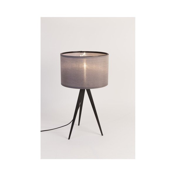 Черно-сива настолна лампа , ø 28 cm Tripod - Zuiver-image-2