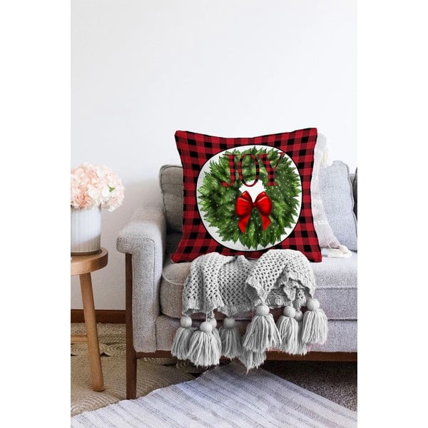 Калъфка за възглавница с коледен мотив 43x43 cm – Mila Home-image-2
