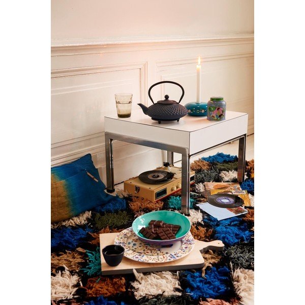 Син чугунен чайник с цедка за насипен чай , 1,25 л Xilin - Bredemeijer-image-3