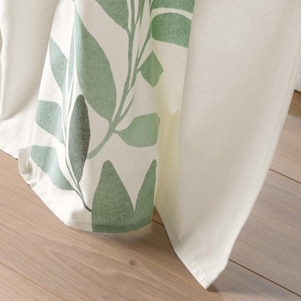 Бяло-зелено перде 140x260 cm Nymphea – douceur d'intérieur-image-2