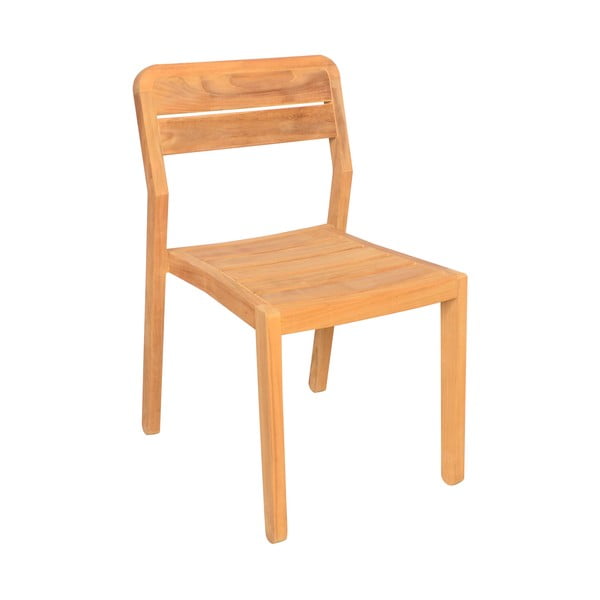 Комплект от 2 градински стола от тиково дърво Sun - Ezeis