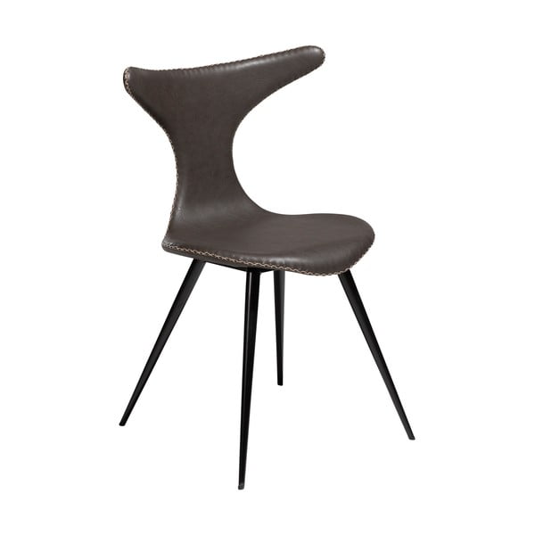 Сив стол от изкуствена кожа DAN-FORM Дания Dolphin - DAN-FORM Denmark
