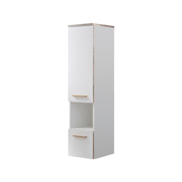 Бял висок висящ шкаф за баня 30x123 cm Set 931 - Pelipal-image-2