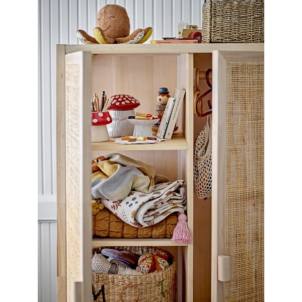 Бебешко одеяло в бяло и розово  130x160 cm Kristine – Bloomingville Mini-image-4