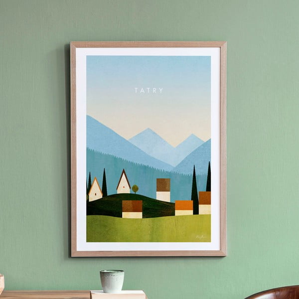 Плакат 50x70 cm Tatry - Travelposter-image-1