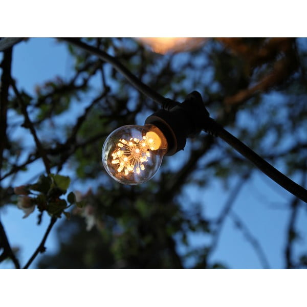 Черна светлинна верига , дължина 7 м Connecta - Star Trading-image-1