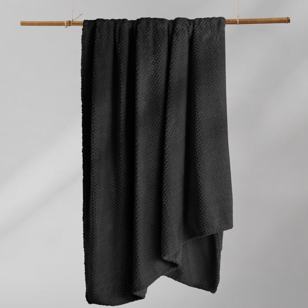 Черно одеяло от микрофибър , 150 x 200 cm Henry - DecoKing-image-4