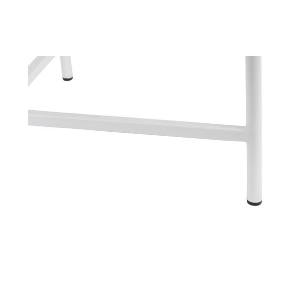 Бяла метална кръгла масичка за кафе ø 50 cm Meseta  – Leitmotiv-image-3