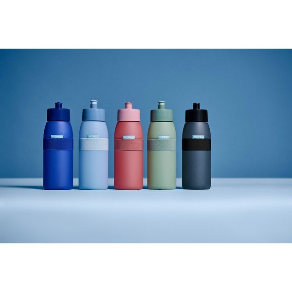 Черна пластмасова бутилка  500 ml Ellipse – Mepal-image-1