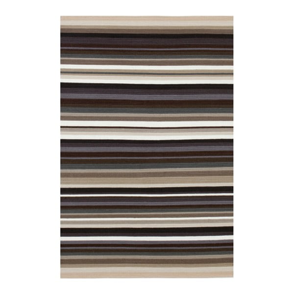 Béžový ručně tkaný vlněný koberec Linie Design Refine, 170 x 240 cm