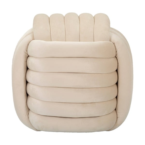 Кремава кадифена табуретка Softy – Mauro Ferretti-image-2