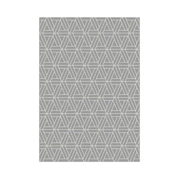 Сив килим Matrix Grey, 80 x 150 cm - Universal