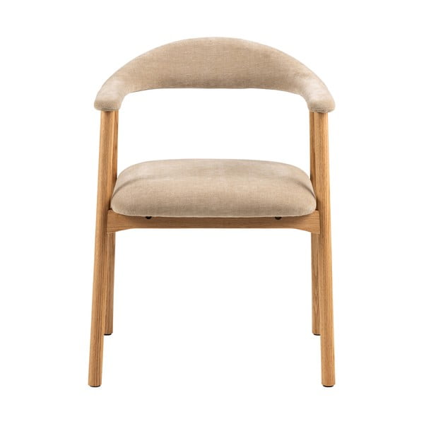 Бежов/естествен трапезен стол Addi – Actona-image-4