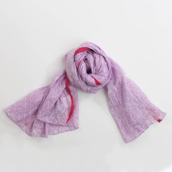 Šátek, pastelově fialová