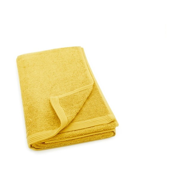 Žlutý ručník Jalouse Maison Serviette Jaune, 50 x 100 cm