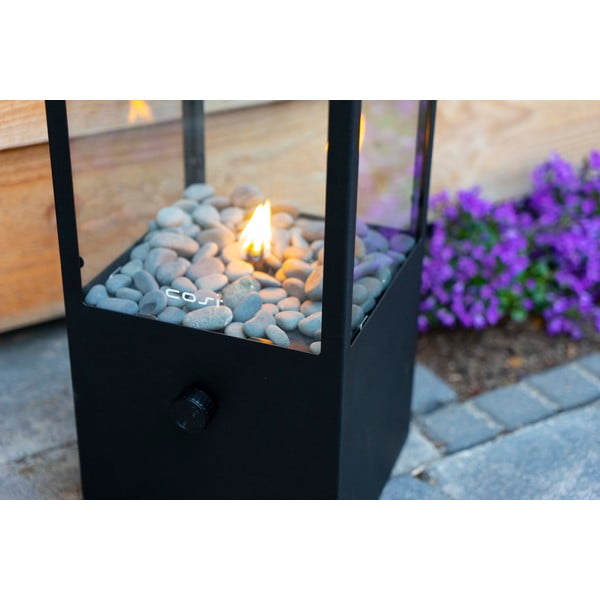 Черна газова лампа Cosi Dome, височина 45 cm - COSI-image-4