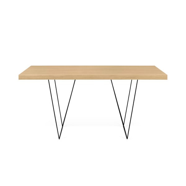 Маса с черни крака , 160 x 90 cm Multi - TemaHome-image-1