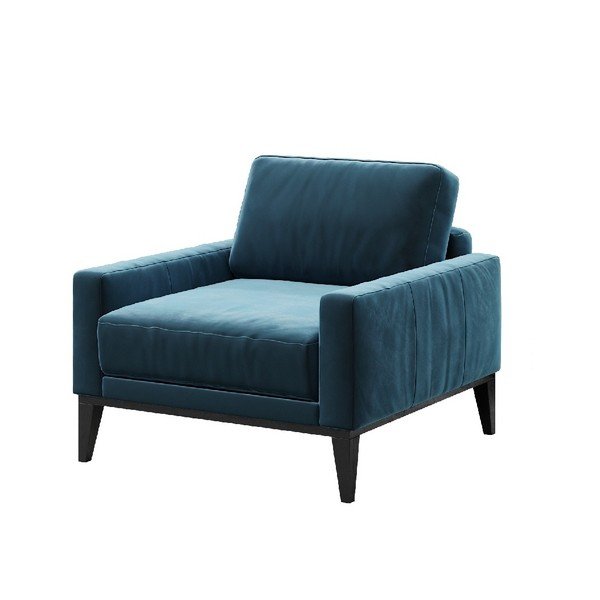 Фотьойл от синьо кадифе Musso - MESONICA-image-2