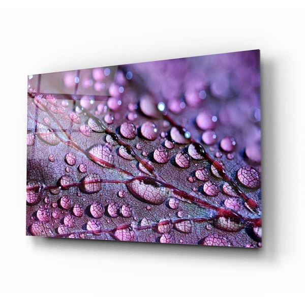 Стъклена картина Дъждовни капки - Insigne