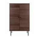 Тъмнокафяво шкафче от декор от дъб  80x130 cm Kyoto – House Nordic