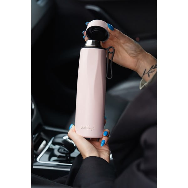 Розов термос 500 ml Fuori – Vialli Design-image-3