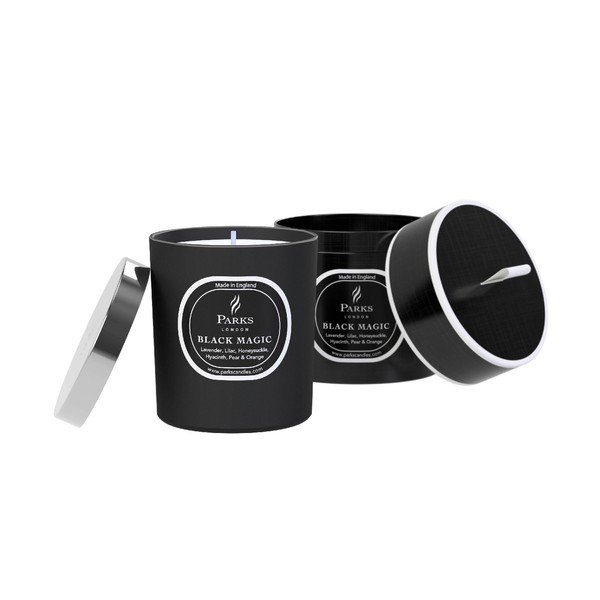 Svíčka s vůní levandule a šeříku Parks Candles London Magic, 45 hodin hoření-image-1