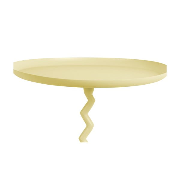 Метална кръгла странична масичка ø 40 cm Zig Zag – Leitmotiv-image-2