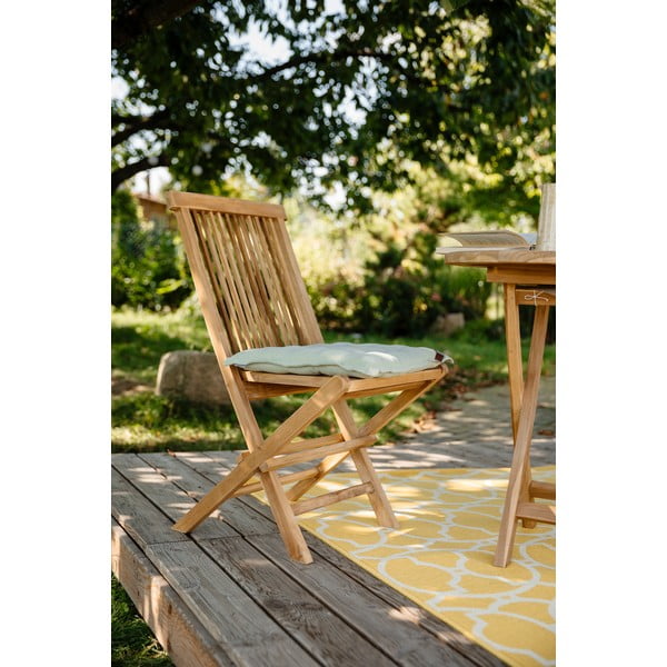 Дървени градински столове в естествен цвят в комплект от 2 броя Toledo - House Nordic-image-1