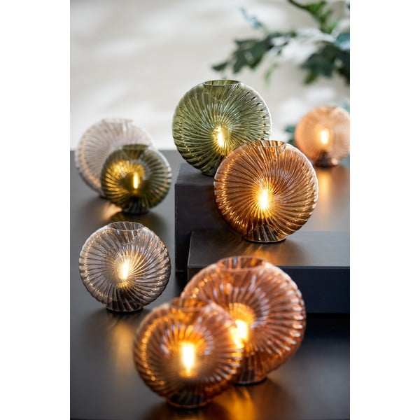 Настолна лампа в цвят жълта охра (височина 16,5 cm) Milado - Light & Living-image-1