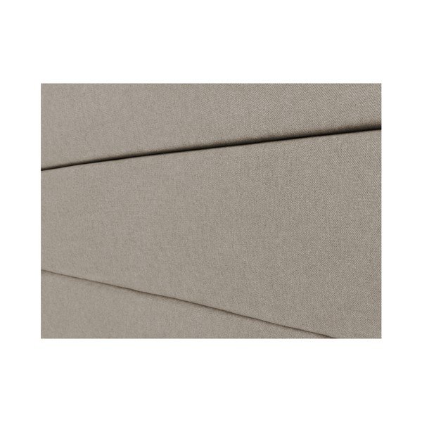 Krémové čelo postele Mazzini Sofas Pesaro, 140 x 120 cm-image-2