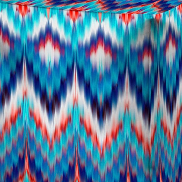 Puf Decorative Blue-image-1