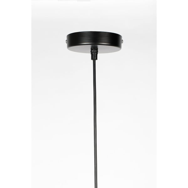 Черно висящо осветително тяло , ø 48 cm Lena - White Label-image-2