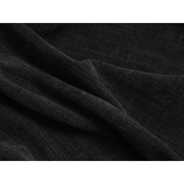 Черна модулна табуретка Martina – Micadoni Home-image-1