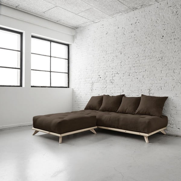 Pohovka Senza Natural/Choco Brown-image-2