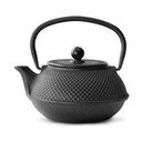 Черен чугунен чайник с цедка за насипен чай , 800 ml Jang - Bredemeijer