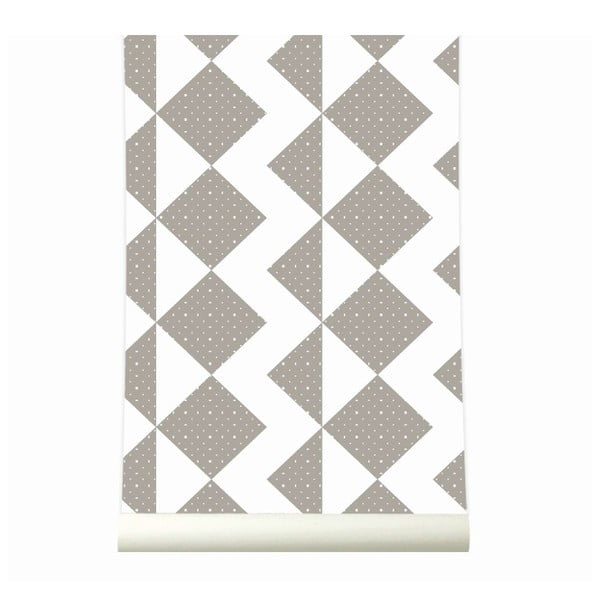 Tapeta Zigzag Brown-image-1