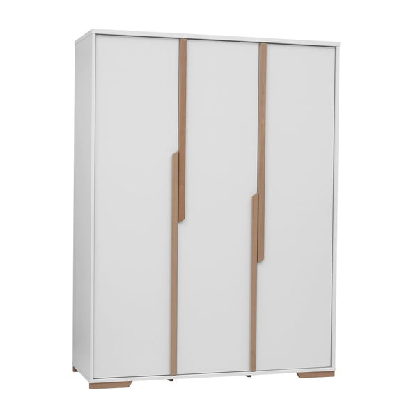 Бял детски гардероб , 145 x 195 cm Snap - Pinio