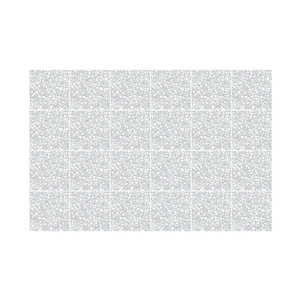 Комплект от 24 стикера за стена Cement Tile Stickers Terrazzo Waldo, 15 x 15 cm - Ambiance-image-3