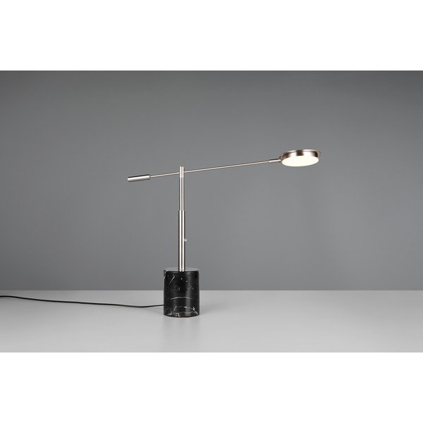 LED настолна лампа в черен и сребрист цвят (височина 65 cm) Fiore – Trio Select-image-3