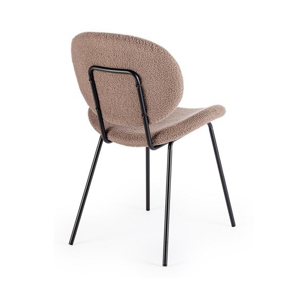 Бежов тапициран трапезен стол Maddie – Yes Everyday-image-4