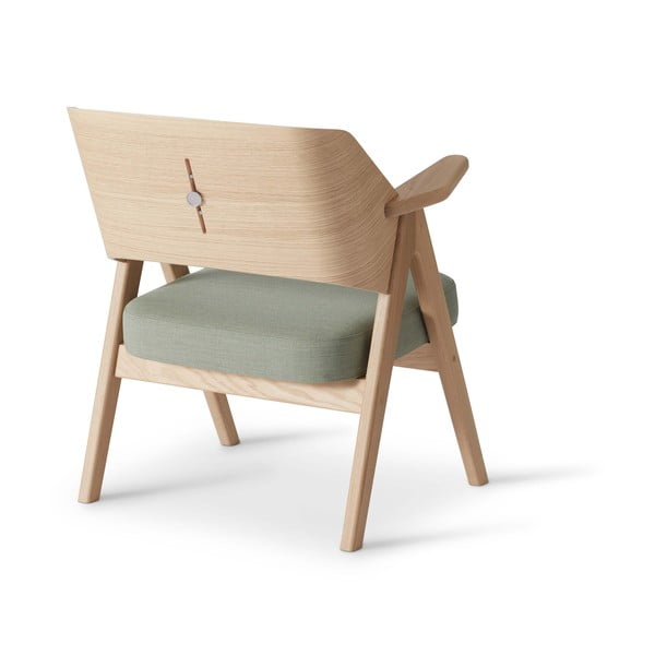 Светлозелен дъбов фотьойл Findahl от Hammel Me Tube - Hammel Furniture-image-3
