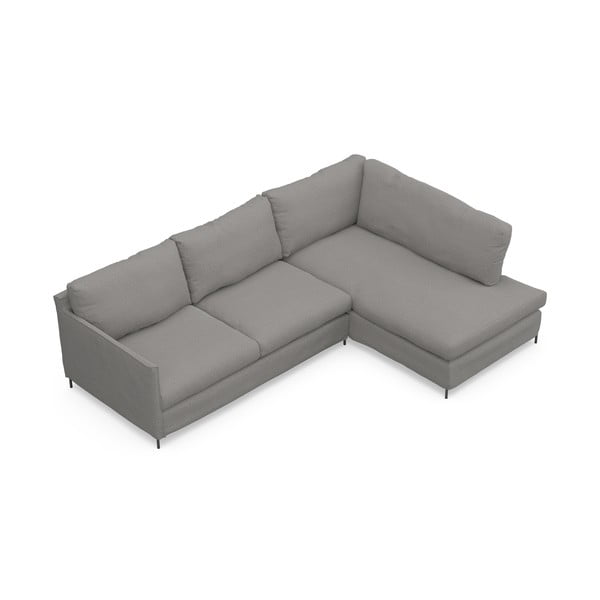 Сив променлив ъглов диван Petito - Furninova-image-3