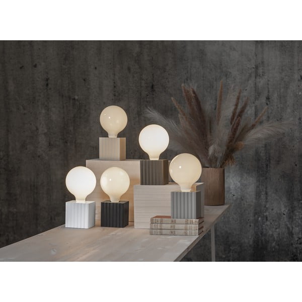 Бяла основа за лампа 10 cm Box - Star Trading-image-4