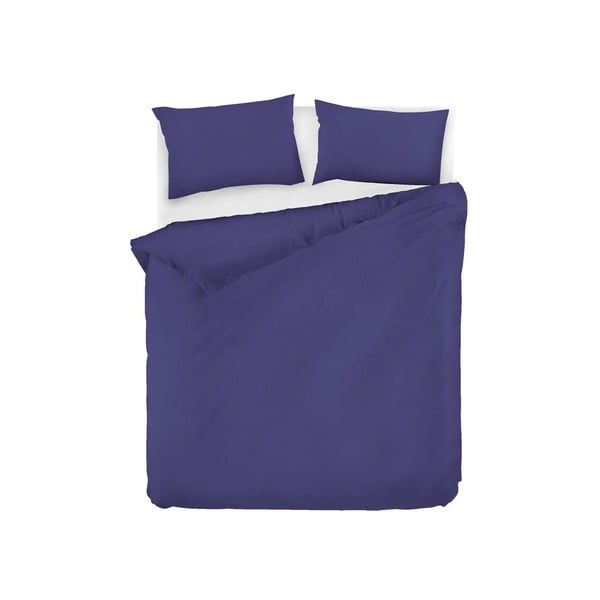 Тъмносиньо памучно спално бельо за единично легло 140x200 cm Fresh Color - Mijolnir