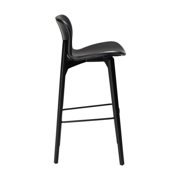 Черен бар стол (височина на седалката 68 cm) Paragon – DAN-FORM Denmark-image-2