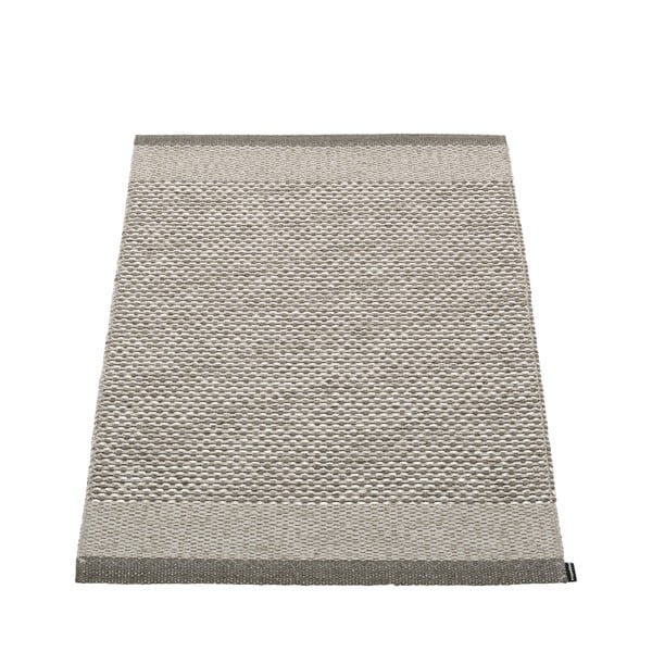 Сив килим за открито и закрито 60x85 cm Edit Warm Grey – Pappelina