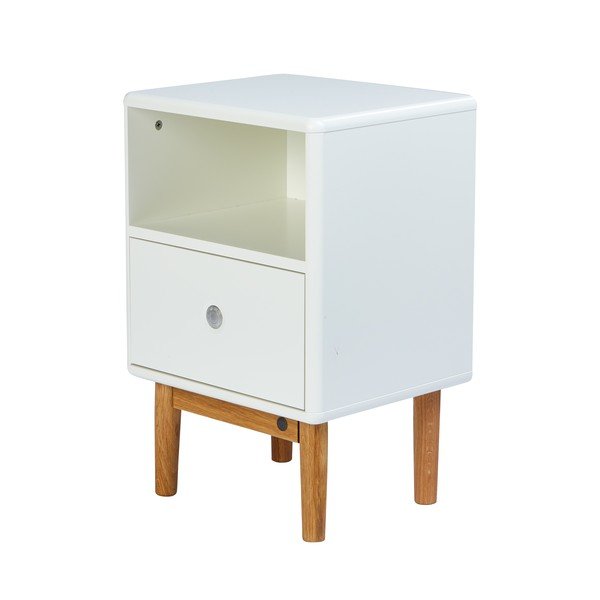 Бяло нощно шкафче Color Box - Tom Tailor-image-2